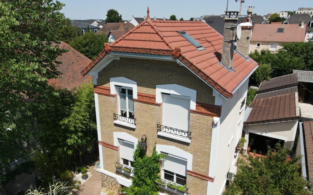 Rénovation toiture d’une maison individuelle à Bry sur Marne – 94360