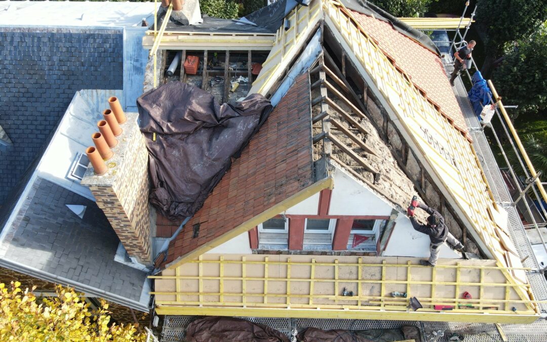 Chantier couverture au 65 Avenue Bois Guimier à St Maur des Fossés